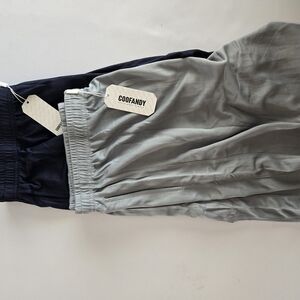 NWT COOFANDY Men's 2-Pack Mesh Gym Shorts - Grey & Navy Blue - XL